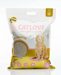 Catlove ทรายแมวเบนโทไนต์ 10L(8Kg.)