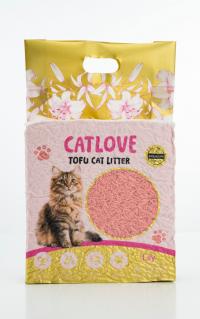 Catlove ทรายแมวเต้าหู้ 6L(2kg)
